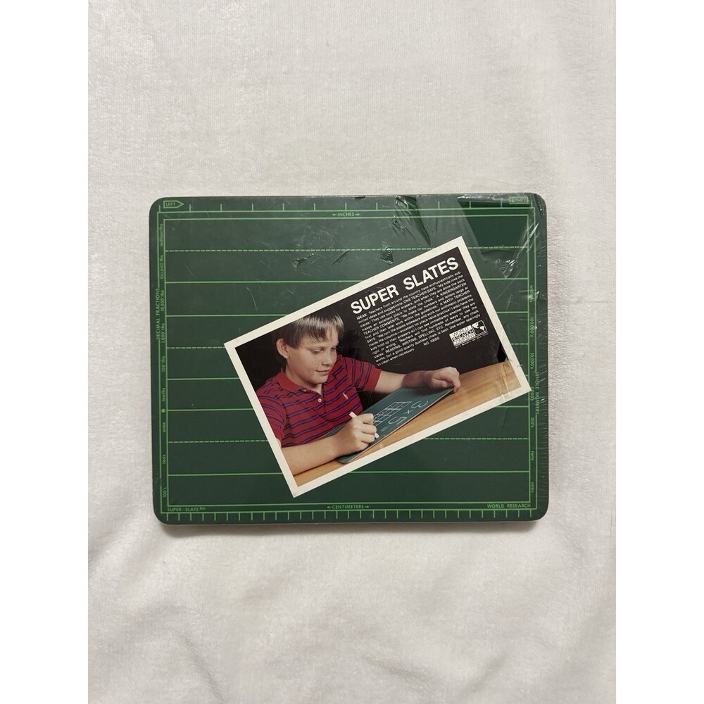Vintage Super Slate World Research Student Chalkboards Set of 10 Homeschooling
